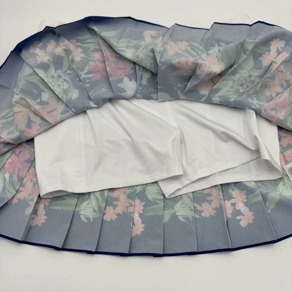 NWT Tommy Bahama‎ Everyday Active Golf Tennis Pleated Skort Floral Pickleball - Picture 7 of 9